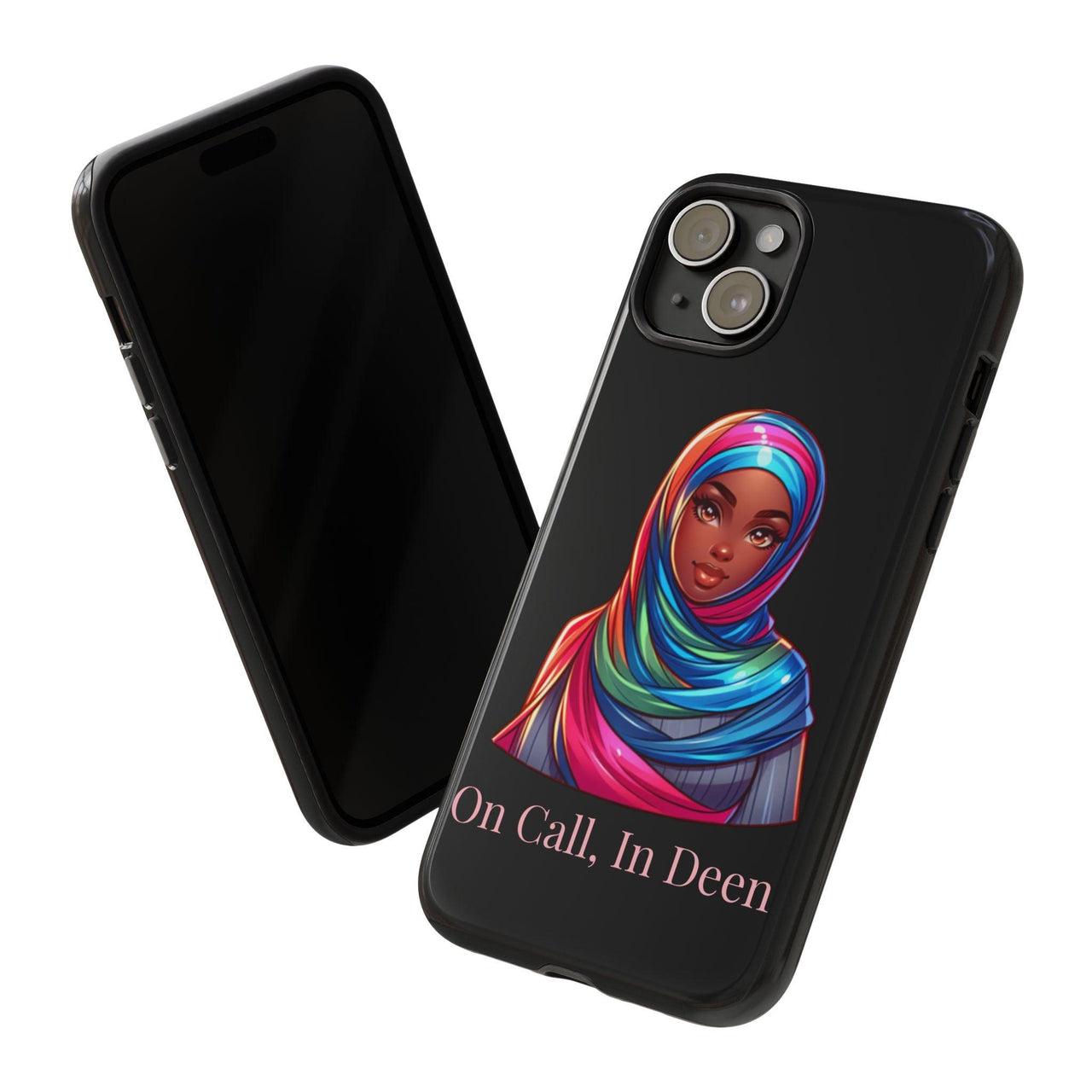 Colorful Hijab Phone Case - 'On Call, In Deen' - Modestly Vogue 