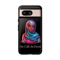 Colorful Hijab Phone Case - 'On Call, In Deen' - Modestly Vogue 