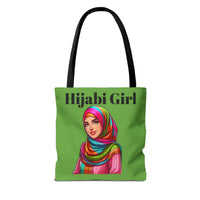 Colorful Hijabi Girl Tote Bag - Stylish and Functional for Every Occasion - Modestly Vogue 