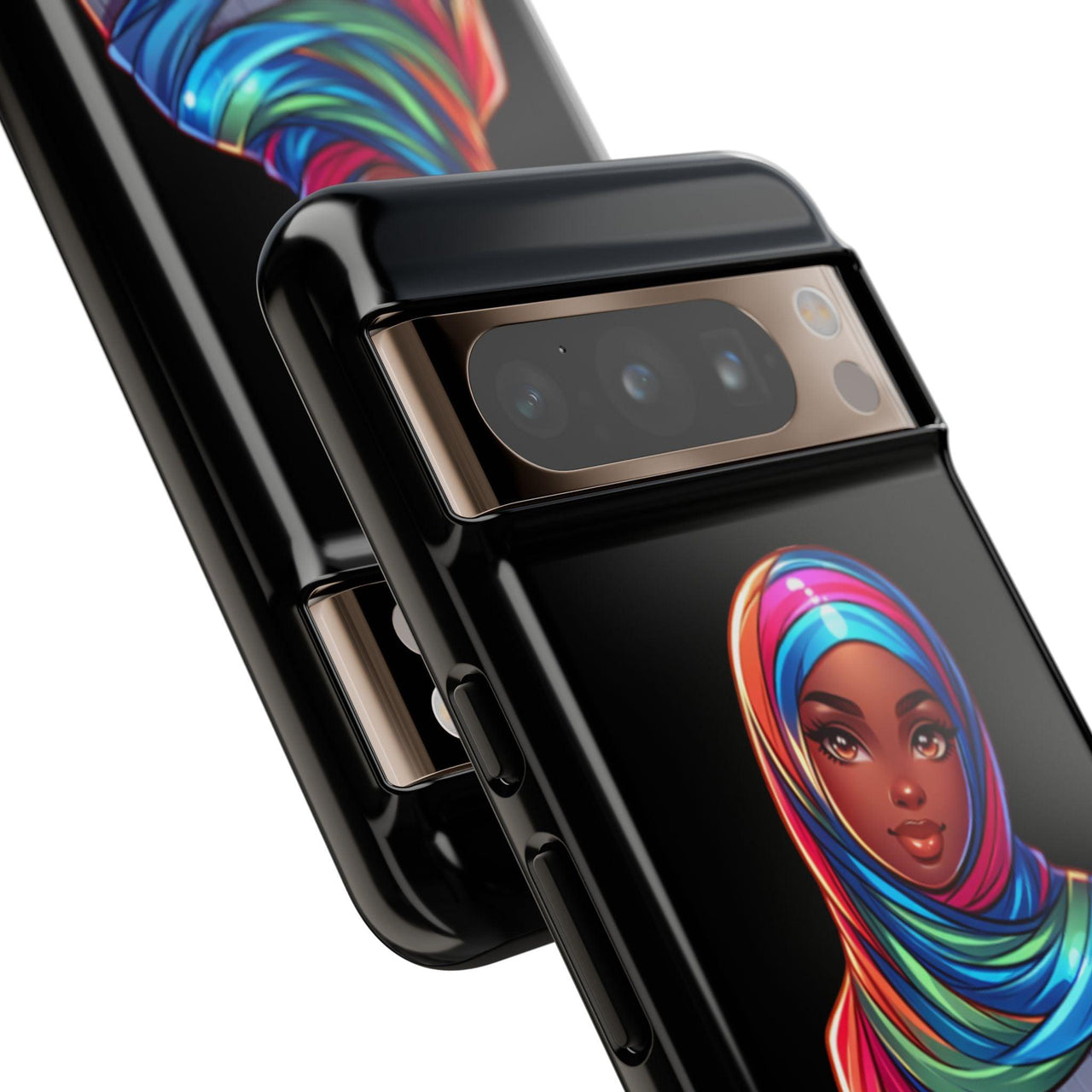 Colorful Hijab Phone Case - 'On Call, In Deen' - Modestly Vogue 