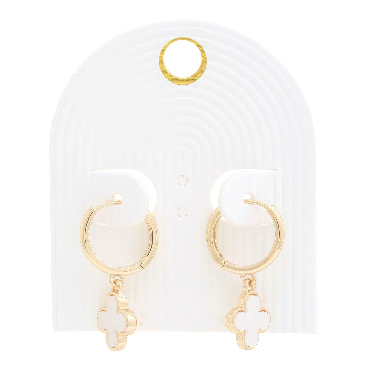 – | Moroccan Shape Hoop Earring - Modestly Vogue 