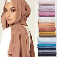 Stylish & Modest Hijabs for Women – Trendy, Elegant Hijab Collection | Modestly Vogue New Fashion Women’s Solid Chiffon Headscarf – Ready to Wear Instant Hijab - Modestly Vogue 