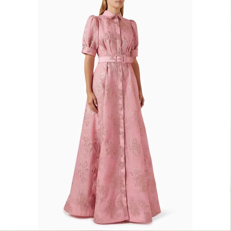 Dresses Women – Timeless Styles Every Occasion | Modestly Vogue European French Elegant Dress Summer Retro Graceful Fashionable Slim Fit Maxi Dress - Modestly Vogue 