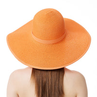 Women’s Summer Sun Hat – Beach Straw Hat for Vacation & Sun Protection