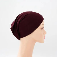 Stylish & Modest Hijabs for Women – Trendy, Elegant Hijab Collection | Modestly Vogue 56colors Fashion Women Inner Hijab Tube Muslim Cap Bonnet Plain - Modestly Vogue 