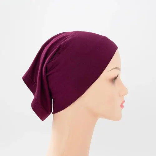 Stylish & Modest Hijabs for Women – Trendy, Elegant Hijab Collection | Modestly Vogue 56colors Fashion Women Inner Hijab Tube Muslim Cap Bonnet Plain - Modestly Vogue 