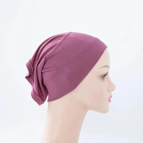 Stylish & Modest Hijabs for Women – Trendy, Elegant Hijab Collection | Modestly Vogue 56colors Fashion Women Inner Hijab Tube Muslim Cap Bonnet Plain - Modestly Vogue 