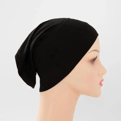 Stylish & Modest Hijabs for Women – Trendy, Elegant Hijab Collection | Modestly Vogue 56colors Fashion Women Inner Hijab Tube Muslim Cap Bonnet Plain - Modestly Vogue 