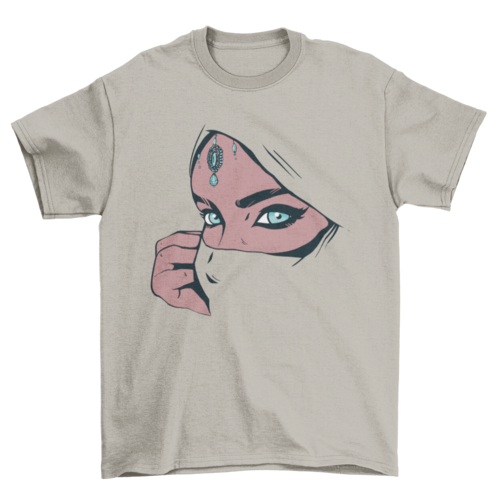 Arabic Woman T-Shirt – Stylish & Empowering Graphic Tee for Women - Modestly Vogue 