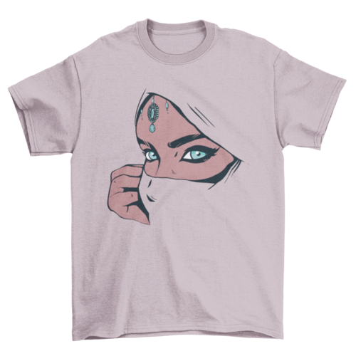 Arabic Woman T-Shirt – Stylish & Empowering Graphic Tee for Women - Modestly Vogue 