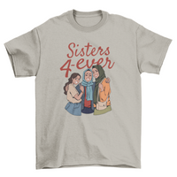 Hijab sisters 4 ever t-shirt - Modestly Vogue 