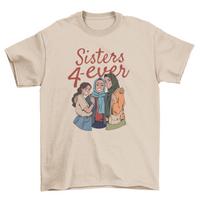 Hijab sisters 4 ever t-shirt - Modestly Vogue 