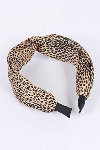 Hair Accessories for Women – Stylish & Elegant Hair Clips, Headbands & More | Modestly Vogue Animal Printed Top Knot Headband - Modestly Vogue 