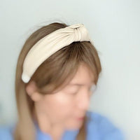 Hair Accessories – & Hair Clips, Headbands & More | Leather Better Knotted Headband - Modestly Vogue 