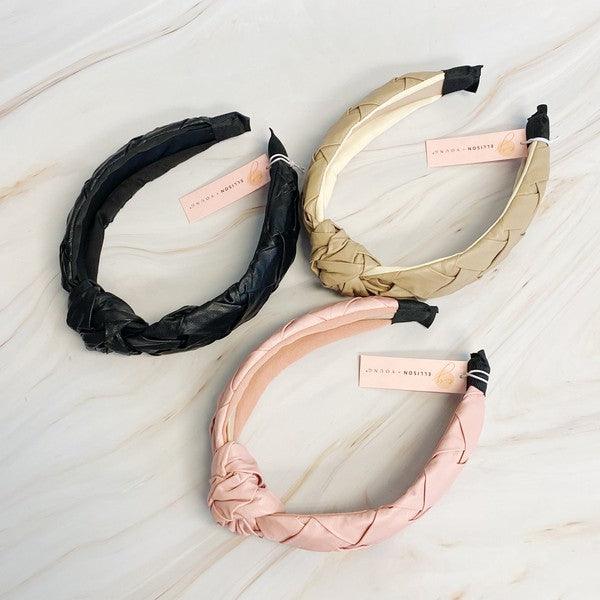 Hair Accessories – & Hair Clips, Headbands & More | Milano Woven And Knotted Headband - Modestly Vogue 