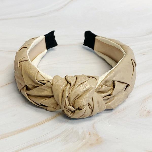 Hair Accessories – & Hair Clips, Headbands & More | Milano Woven And Knotted Headband - Modestly Vogue 