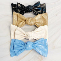 Hair Accessories – & Hair Clips, Headbands & More | Patent Double Bow Hair Clip - Modestly Vogue 