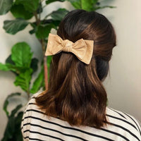 Hair Accessories – & Hair Clips, Headbands & More | Patent Double Bow Hair Clip - Modestly Vogue 