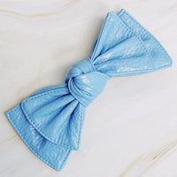 Hair Accessories – & Hair Clips, Headbands & More | Patent Double Bow Hair Clip - Modestly Vogue 