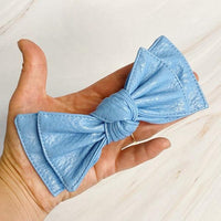 Hair Accessories – & Hair Clips, Headbands & More | Patent Double Bow Hair Clip - Modestly Vogue 