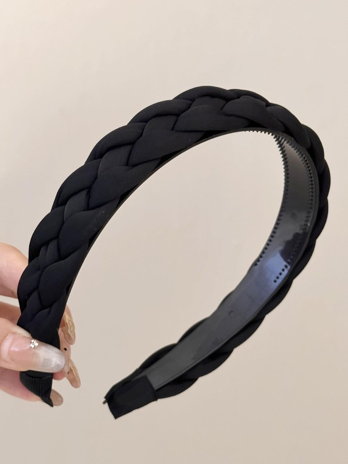 Hair Accessories for Women – Stylish & Elegant Hair Clips, Headbands & More | Modestly Vogue Polyester Braided Wide Headband - Modestly Vogue 