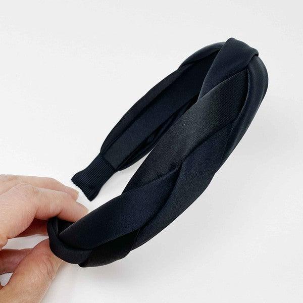 Hair Accessories for Women – Stylish & Elegant Hair Clips, Headbands & More | Modestly Vogue Satin Silk Braid Headband - Modestly Vogue 