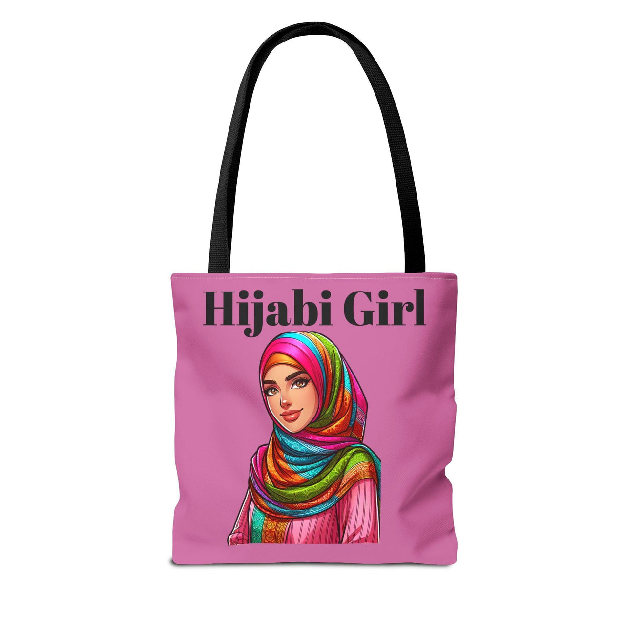 Copy of Colorful Hijabi Girl Tote Bag - Stylish and Functional for Every Occasion - Modestly Vogue 