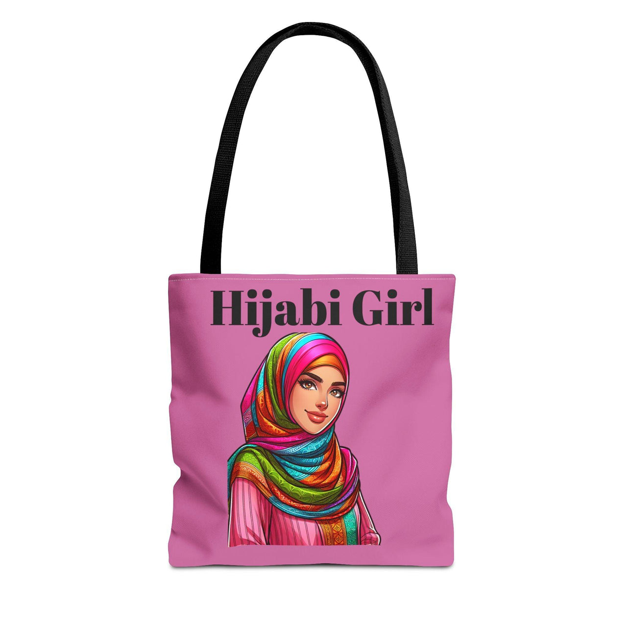 Copy of Colorful Hijabi Girl Tote Bag - Stylish and Functional for Every Occasion - Modestly Vogue 