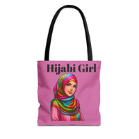 Copy of Colorful Hijabi Girl Tote Bag - Stylish and Functional for Every Occasion - Modestly Vogue 