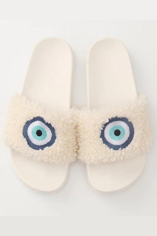 Boho Chic Cozy Socks Slippers – Footwear Collection | Novelty Sherpa Slides - Modestly Vogue 