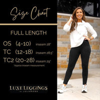 Crossover Black Pocket Full Length Leggings R4 - Modestly Vogue 