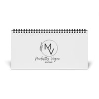 Elegant 2025 Desktop Calendar - Modestly Vogue Boutique - Modestly Vogue 