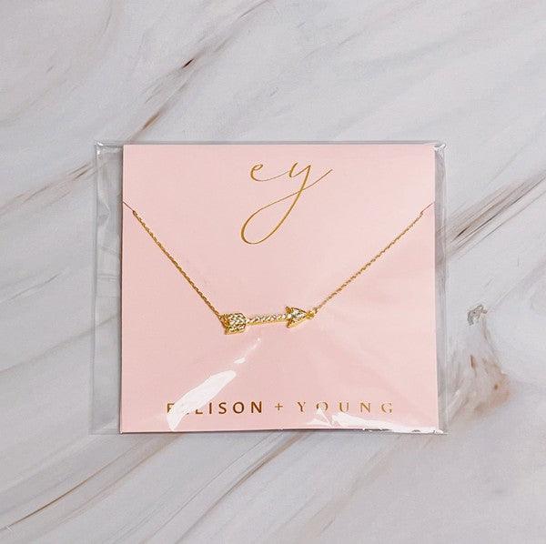 – | Cupid Love Arrow Necklace - Modestly Vogue 