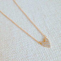 – | Mini Heart Big Love Necklace - Modestly Vogue 