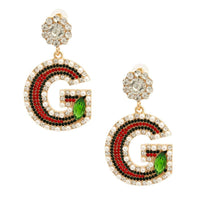 – | Gold Red and Green G - Modestly Vogue 