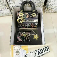 Street Flowers Letters Patchwork Contrast Bags - Modestly Vogue 