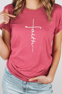 Faith Christian Easter Spring Season PLUS SIZE Tee - Modestly Vogue 