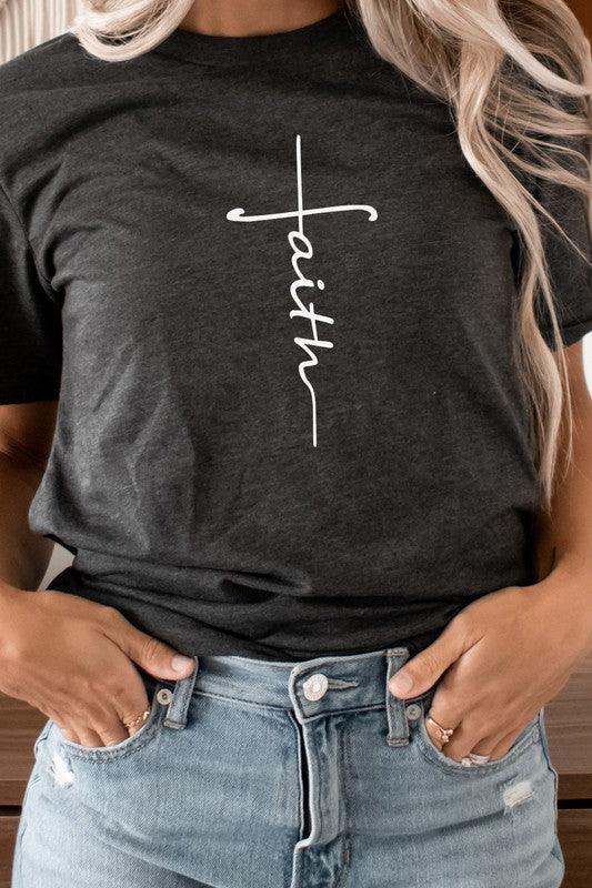 Faith Christian Easter Spring Season PLUS SIZE Tee - Modestly Vogue 