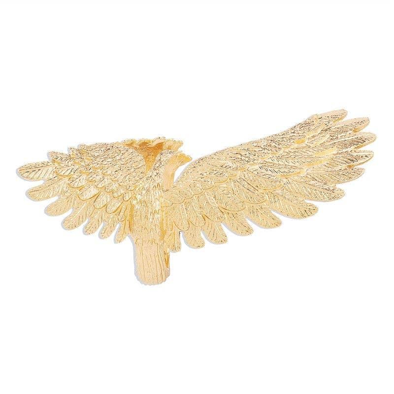 Personalized Gold Metal Phoenix Bracelet - Modestly Vogue 