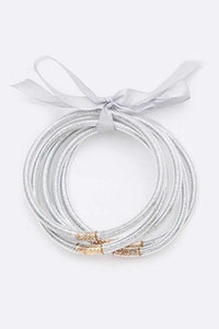 Gold Dust Stacking Bracelet Set - Modestly Vogue 