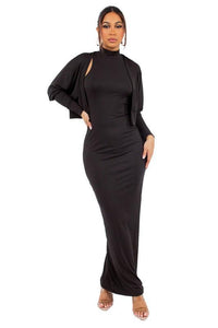 Curvy Fit | Comtable Plus-Size Clothing | TWO PIECE DRESS SET - Modestly Vogue 