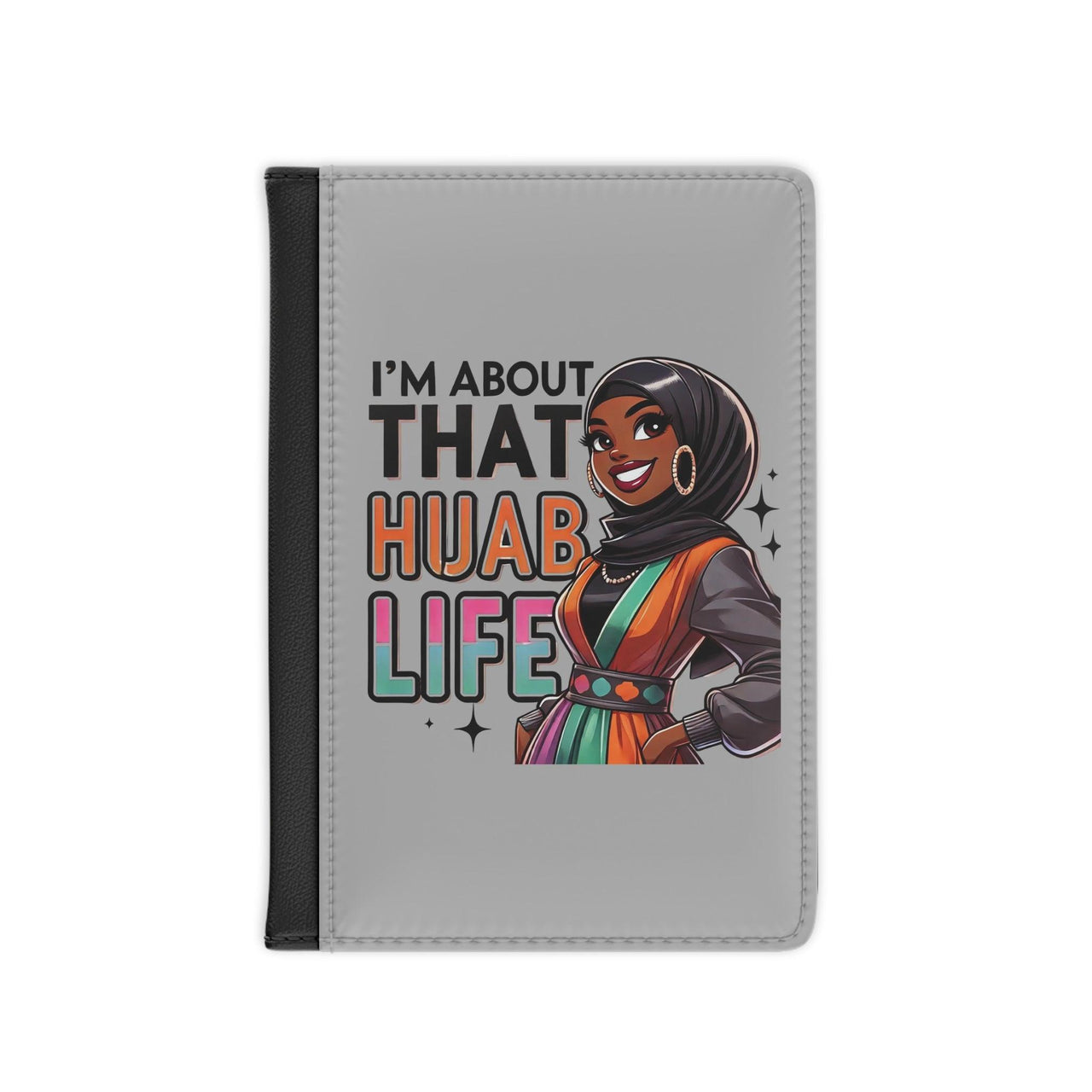 Hijabi Girl by LoLo Stylish Hijab Life Passport Cover - Travel Accessory for Hijab Wearers - Modestly Vogue 