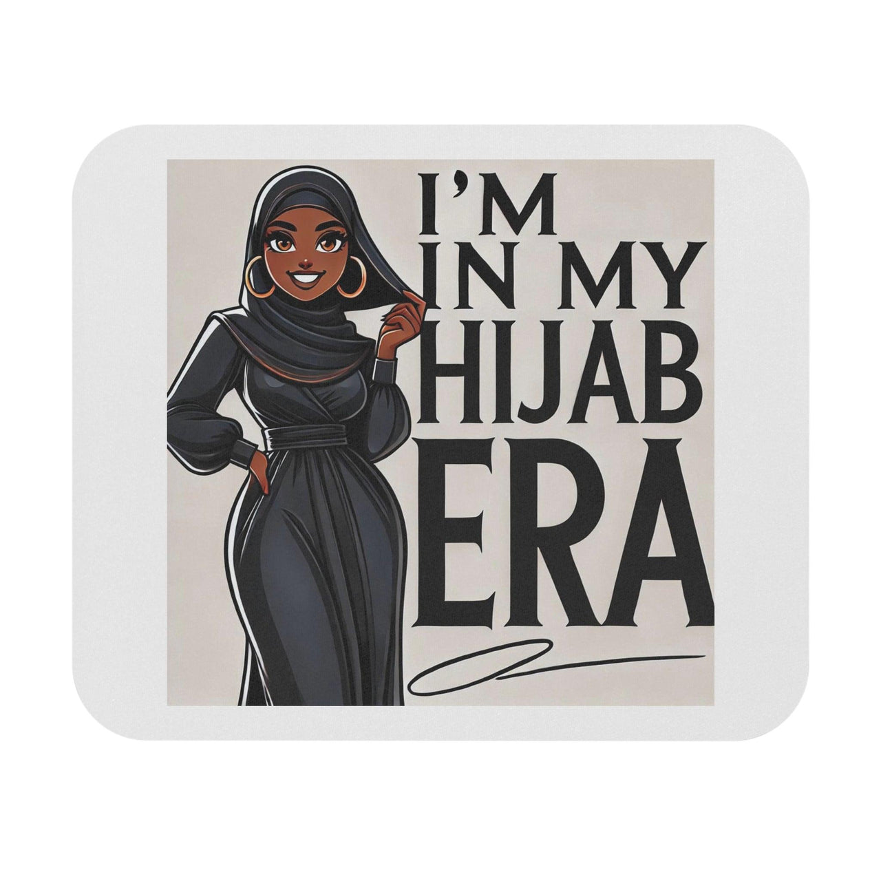 Hijabi Girl Mouse Pad (Rectangle) - Modestly Vogue 