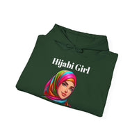 Hijabi Girl Unisex Heavy Blend™ Hooded Sweatshirt – Celebrate Identity and Style - Modestly Vogue 