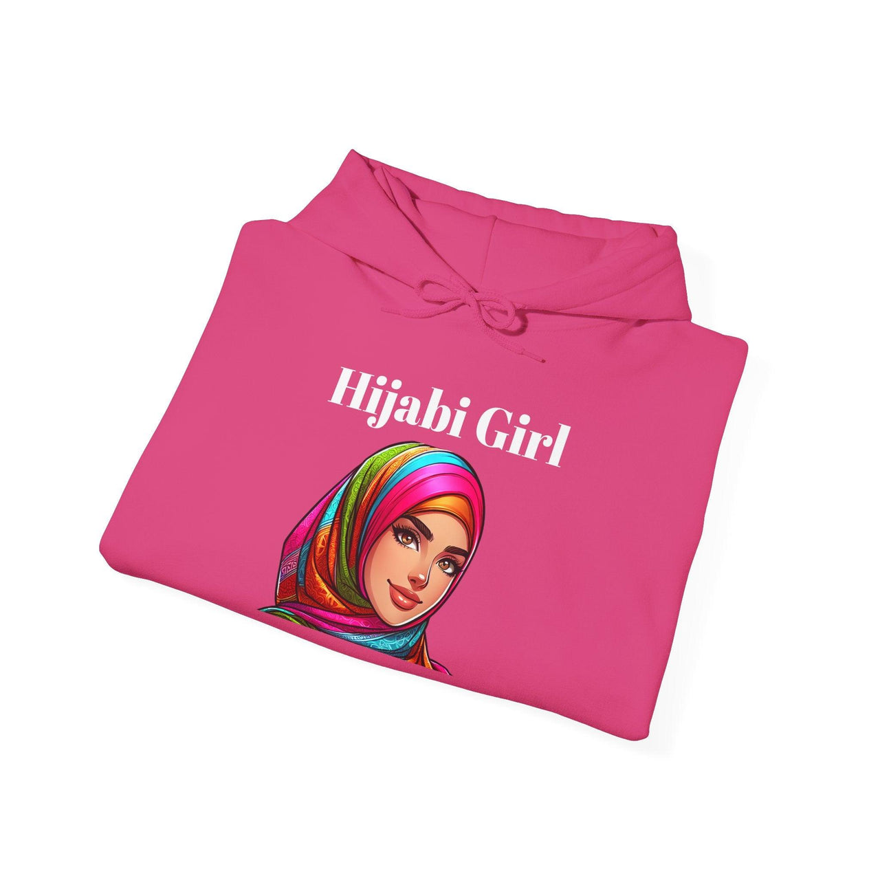 Hijabi Girl Unisex Heavy Blend™ Hooded Sweatshirt – Celebrate Identity and Style - Modestly Vogue 