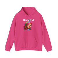 Hijabi Girl Unisex Heavy Blend™ Hooded Sweatshirt – Celebrate Identity and Style - Modestly Vogue 