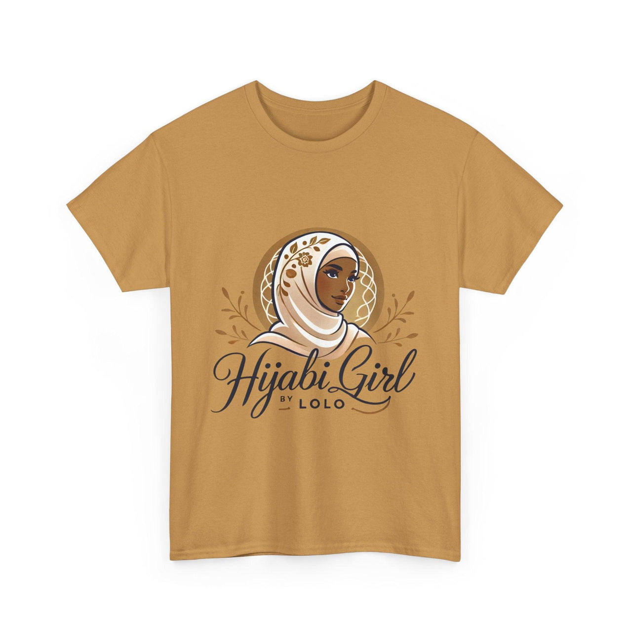 Hijabi Life Unisex Heavy Cotton Tee - Vibrant Design for Everyday Empowerment - Modestly Vogue 