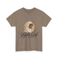 Hijabi Life Unisex Heavy Cotton Tee - Vibrant Design for Everyday Empowerment - Modestly Vogue 