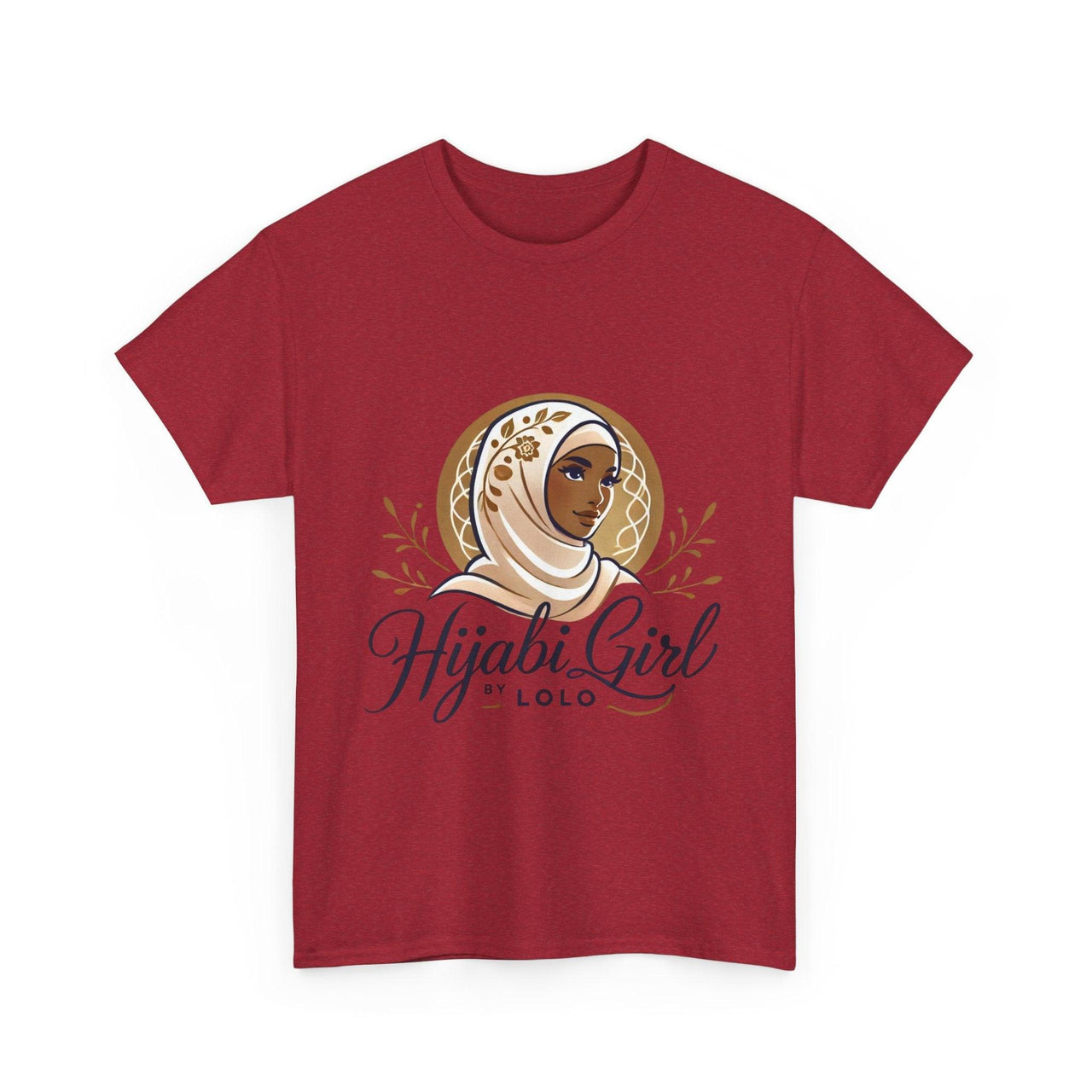 Hijabi Life Unisex Heavy Cotton Tee - Vibrant Design for Everyday Empowerment - Modestly Vogue 