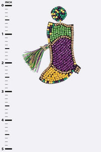 – Festive Fashion Accessories the Season | – | Mardi Gras Boots Beaded - Modestly Vogue 